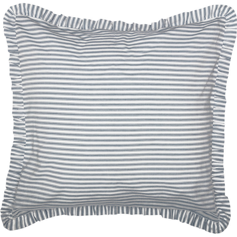 Ticking pillow shams hotsell